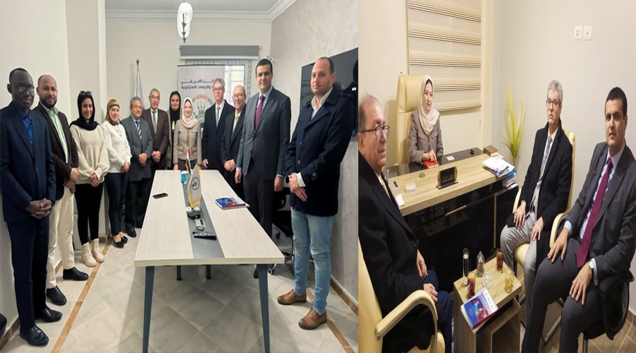 "أكريس" يستقبل وفداً رفيع المستوى من المعهد الدبلوماسي الجزائري لتعزيز الشراكة الاستراتيجية