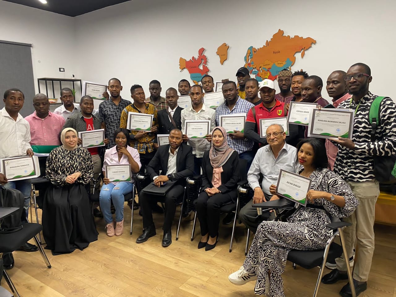 Atelier de formation pour les Étudiants et diplômés Guinéens d’Égypte